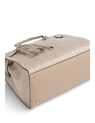 Borsa satchel Liu Jo monogram camoscio