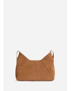 Tracolla Free Spirit in pelle scamosciata con frange 2