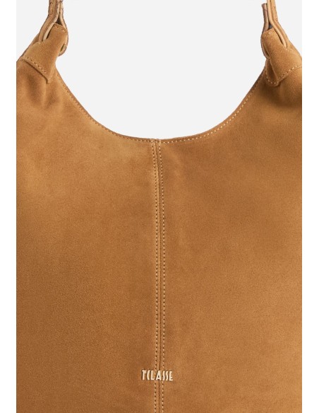 Borsa sottospalla Tribal Leather pelle scamosciata