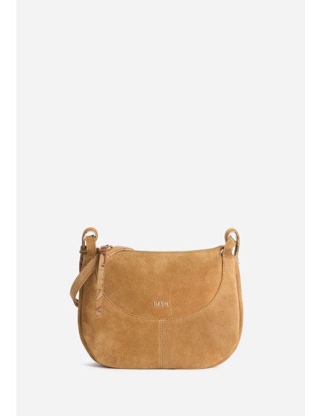 Bandoliera Tribal Leather pelle scamosciata.