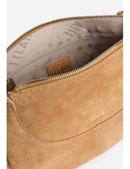 Bandoliera Tribal Leather pelle scamosciata.