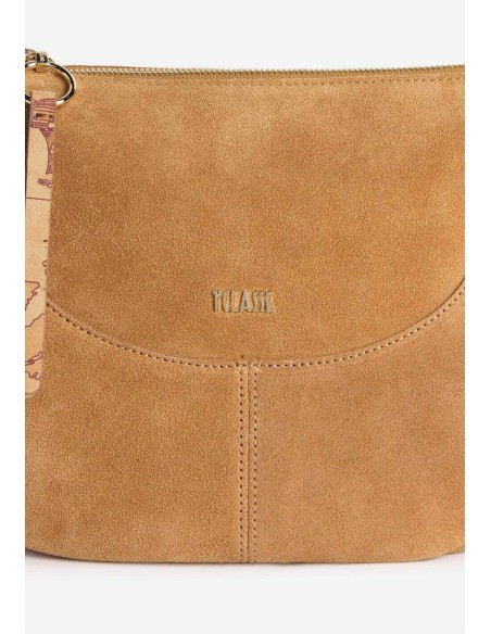 Bandoliera Tribal Leather pelle scamosciata.