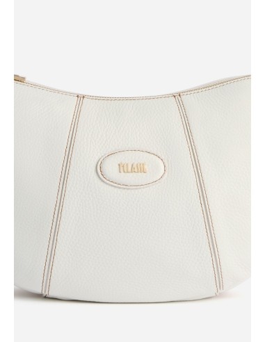 Tracolla mezzaluna Rodeo Leather avorio