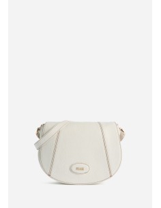 Tracolla con patta Rodeo Leather avorio