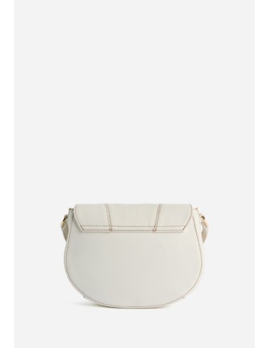 Tracolla con patta Rodeo Leather avorio
