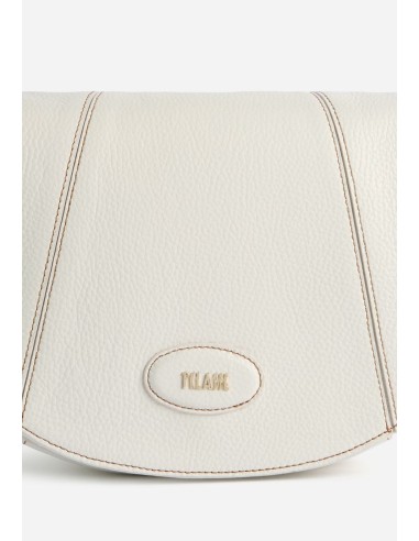 Tracolla con patta Rodeo Leather avorio