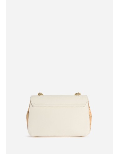 Bay Lock Bag tracolla nera saffiano Geo Classic