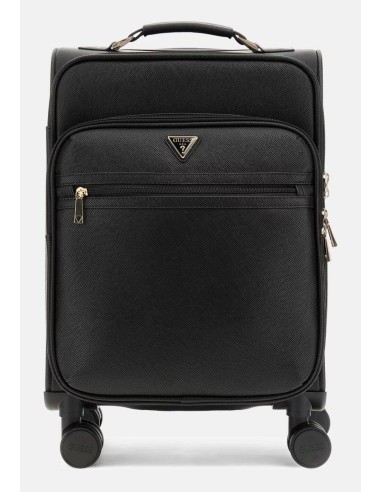 Trolley Norom saffiano con TSA e tasca frontale