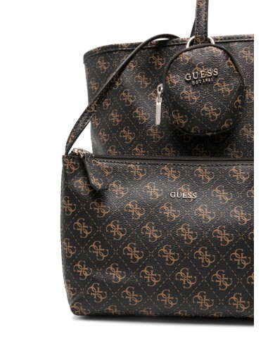Shopper Guess Power Play con pochette