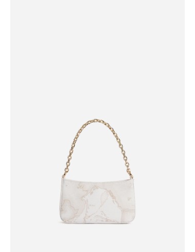 Pochette White Geo Mix con catena