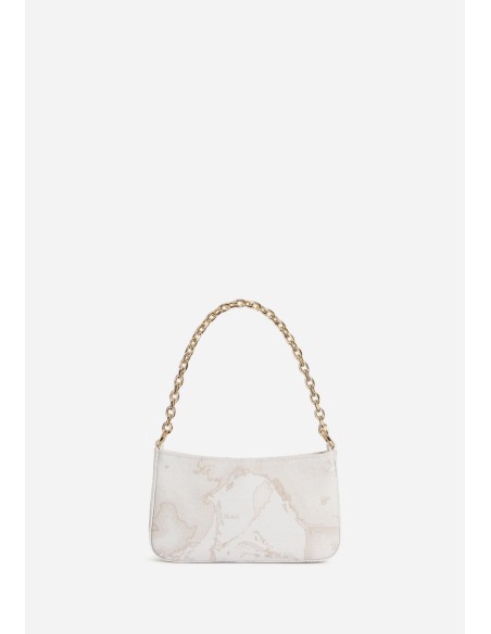 Pochette White Geo Mix con catena