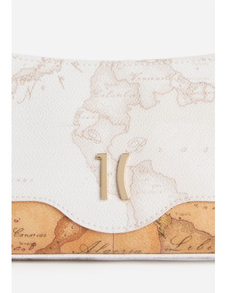 Pochette White Geo Mix con catena