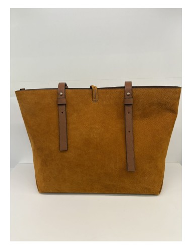 Shopper Cromia Lucy in pelle scamosciata