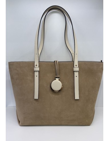 Shopper Cromia Lucy in pelle scamosciata