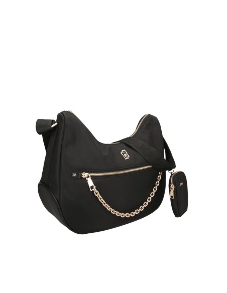 Liu Jo Borsa a Spalla Sportiva in Nylon con Catena Achala