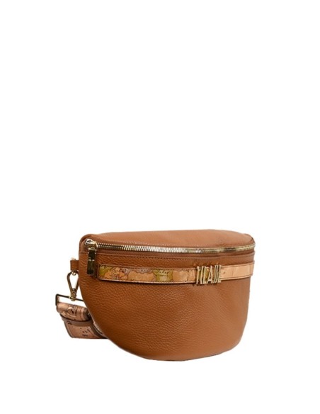 Alviero Martini Prima Classe Chic Soul Maxi Marsupio – Pelle Granata