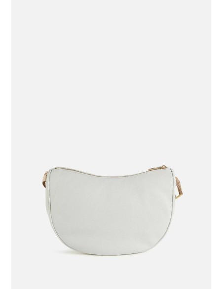 Alviero Martini Prima Classe Chic Soul Tracolla a Mezzaluna in Pelle Granata