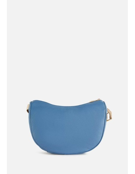 Alviero Martini Prima Classe Chic Soul Tracolla a Mezzaluna in Pelle Granata