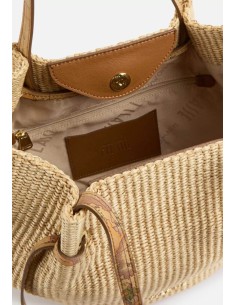 Alviero Martini Prima Classe - Geo Bambù Borsa Naturale 2