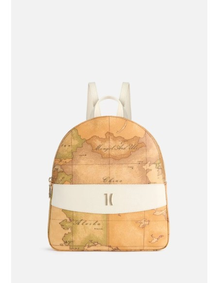 Alviero Martini Prima Classe Heritage Geo Zaino – Eleganza Iconica in Tessuto Geo Classic