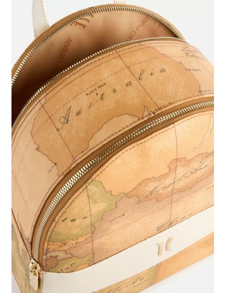 Alviero Martini Prima Classe Heritage Geo Zaino – Eleganza Iconica in Tessuto Geo Classic