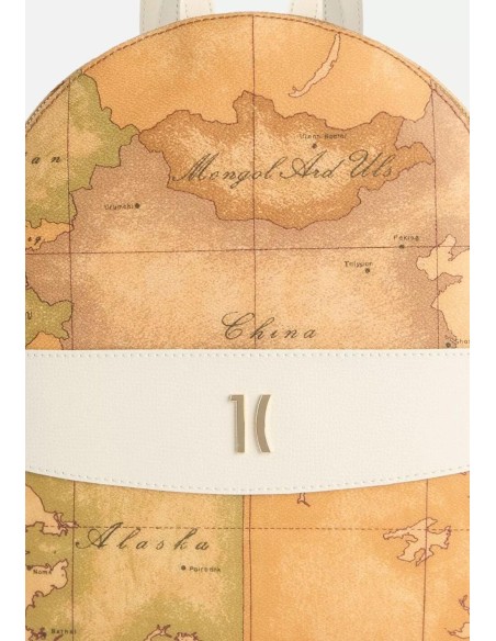 Alviero Martini Prima Classe Heritage Geo Zaino – Eleganza Iconica in Tessuto Geo Classic