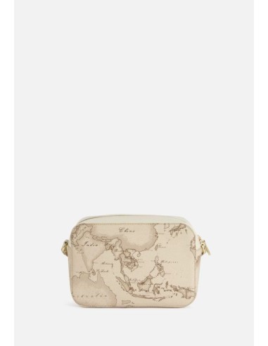 Alviero Martini Prima Classe Sand Safari Geo Tracollina Reporter – Eleganza Natural Chic