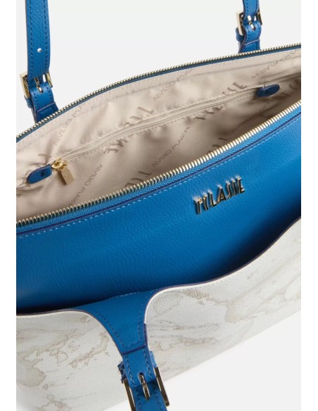 Alviero Martini Prima Classe - Ritual Bag Borsa Shopping Geo - Doppia Funzionalità & Stile Estivo Descrizione breve: