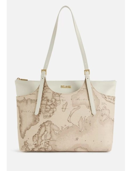 Alviero Martini Prima Classe - Ritual Bag Borsa Shopping Geo - Doppia Funzionalità & Stile Estivo Descrizione breve: