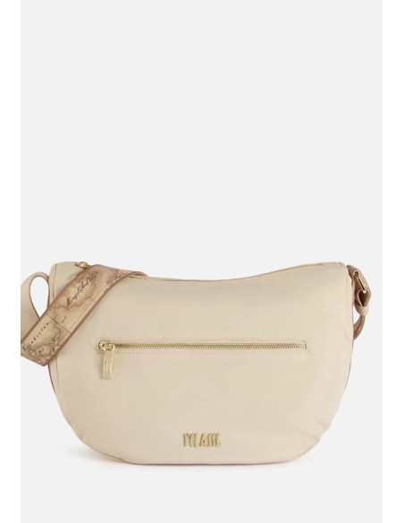 Alviero Martini Prima Classe - Nylon Eco Vibe Tracolla Mezzaluna Grande - Urban Eco‑Chic