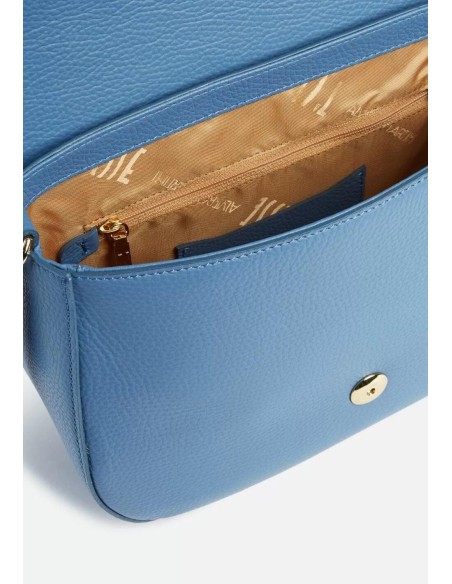 Alviero Martini Prima Classe Chic Soul Tracolla con Patta in Pelle Granata Colore NERO