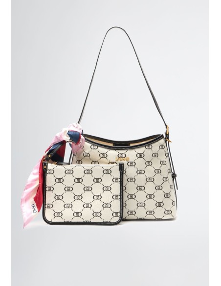 Borsa Liu Jo Better con logo e foulard.