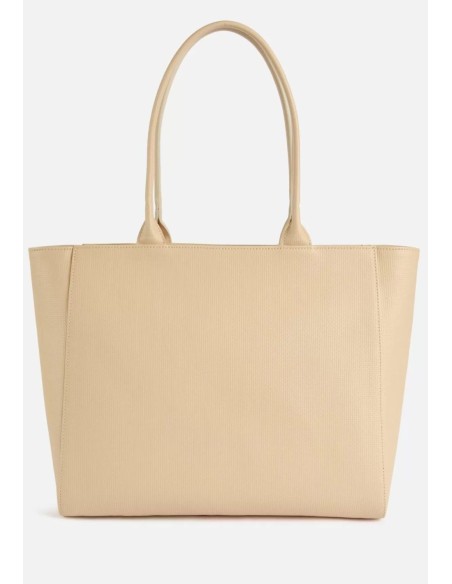 Alviero Martini Prima Classe Geo Pagoda Borsa Shopping Naturale – Stile Architettonico